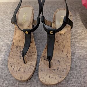 Chaps Black Women's Sandals